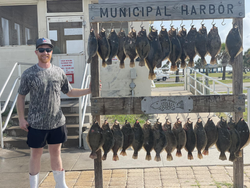 Flounder Fishin' magic in Aransas Pass!